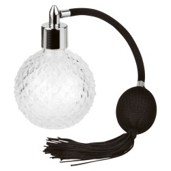 ATOMIZADOR DE LICOR EN SPRAY DE CRISTAL CON PERA 100ML SAMBONET 41681-10