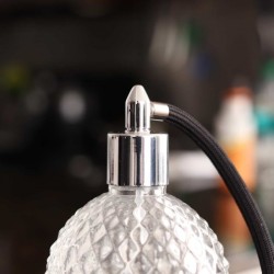 ATOMIZADOR DE LICOR EN SPRAY DE CRISTAL CON PERA 100ML SAMBONET 41681-10