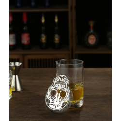 COLADOR CÓCTEL CON FORMA DE CALAVERA INOX 18 CM REF. CTSN0022-SS