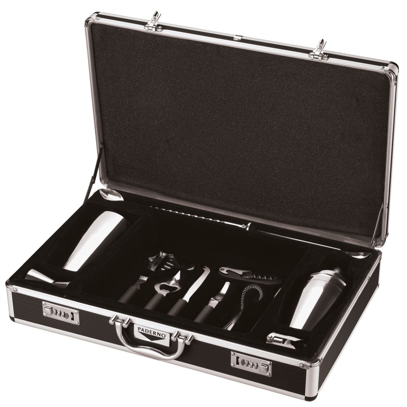 Set de Coctelería 20 piezas de acero inoxidable 