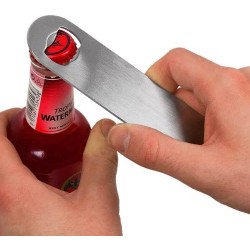 ABREBOTELLAS ACERO INOX. 18X4CM SAMBONET 41699-18