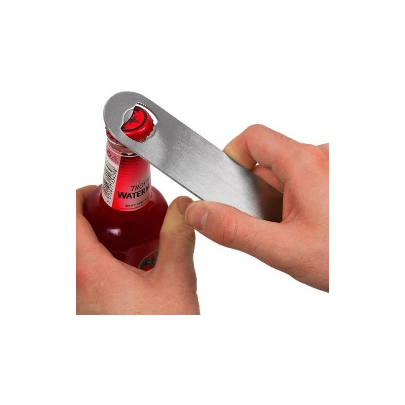 ABREBOTELLAS ACERO INOX. 18X4CM SAMBONET 41699-18