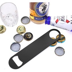 ABREBOTELLAS NEGRO 18X4CM SAMBONET 41699B18