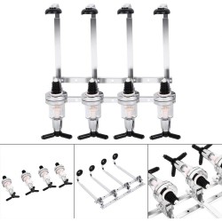 BOTELLERO DE PARED PARA 4 BOTELLAS L. 41CM SAMBONET 44056-04