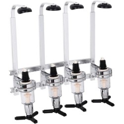 BOTELLERO DE PARED PARA 4 BOTELLAS L. 41CM SAMBONET 44056-04