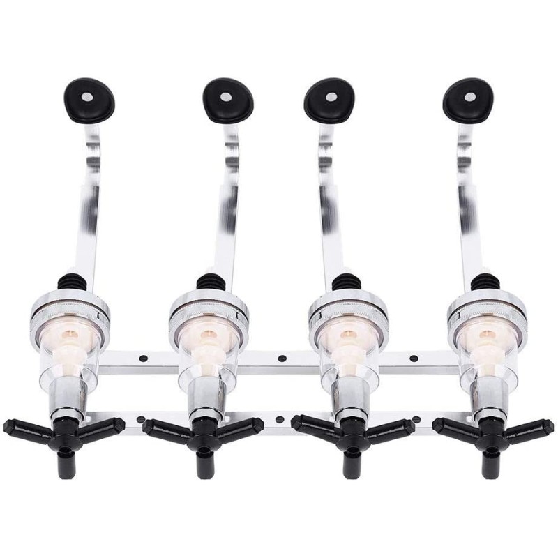 BOTELLERO DE PARED PARA 4 BOTELLAS L. 41CM SAMBONET 44056-04