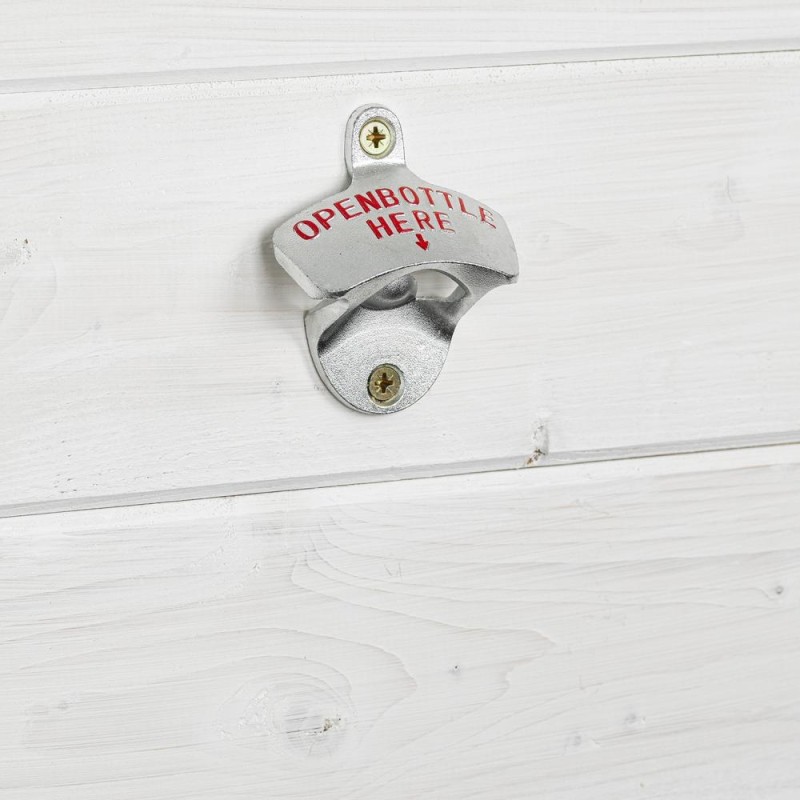 ABREBOTELLAS DE PARED 7X8.5X3 CM APS 93124