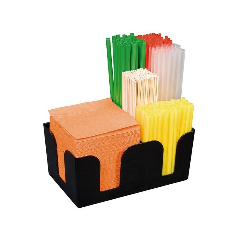 ORGANIZADOR DE BAR 6 COMPARTIMENTOS 15X24X10.5 CM APS 93174