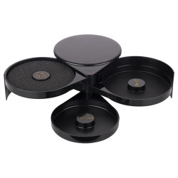 RIBETEADOR DE VASOS 3 COMPARTIMIENTOS 15.5x20x7 CM APS 93175