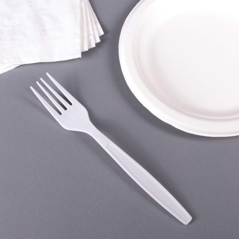 Tenedores de Maíz Biodegradables 175mm.Alternativa Ecológica al Plástico