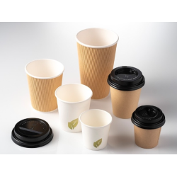 Vaso de papel estampado 4oz (120ml): Práctico y ecológico.