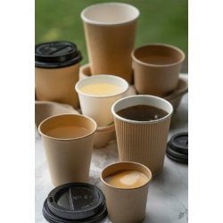 Vaso de papel estampado 4oz (120ml): Práctico y ecológico.