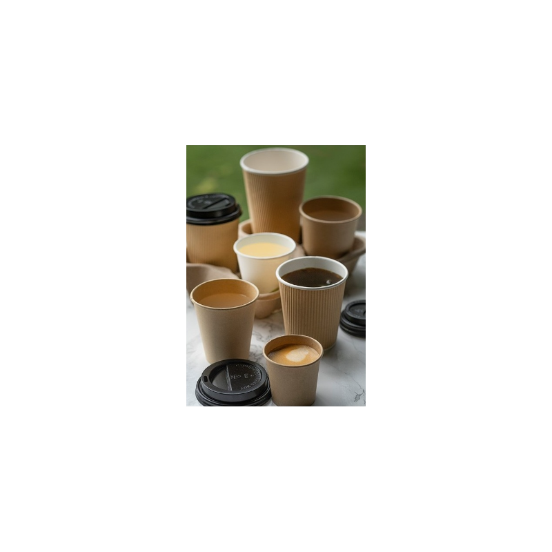 Vaso de papel estampado 4oz (120ml): Práctico y ecológico.