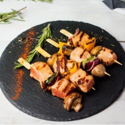 Brochetas de bambú de 10.5cm para pinchos y presentaciones