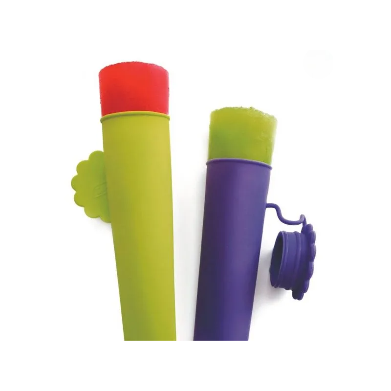 MOLDES PARA 2 SORBETES SILICIONA 6 UNIDADES IBILI 754000