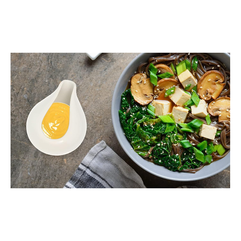 SALSERAS BLANCA DE PORCELANA 6 UNIDADES EURODRA