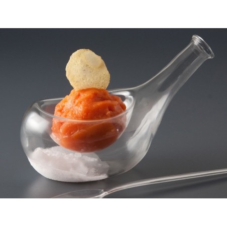 MINI BOWL INDIVIDUAL NITRO GLASS 17x8x8 CM  75 ML 100% CHEF 