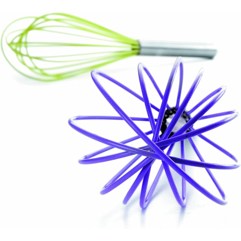 BATIDORES DE SILICONA CON MANGO INOX 25CM 12 unidades de IBILI