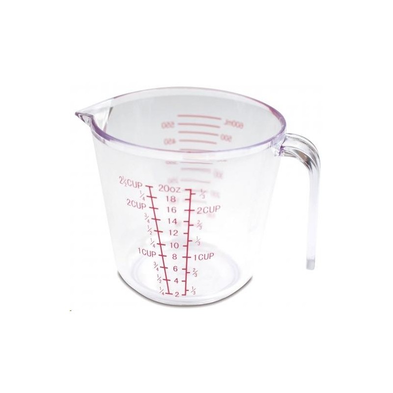 VASOS MEDIDORES 600 ML. 12 unidades de IBILI 765200