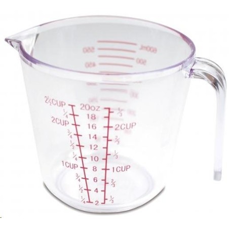 VASOS MEDIDORES 600 ML. 12 unidades de IBILI 765200