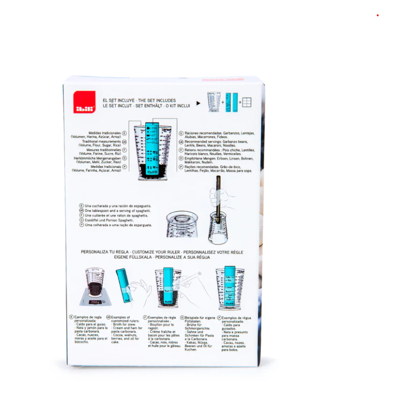 MEDIDOR / RACIONADOR MÚLTIPLE PERSONALIZABLE IBILI 787410