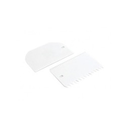 SET ESPATULA-DECORADOR PLASTICO 15CM 12 unidades de IBILI 761100