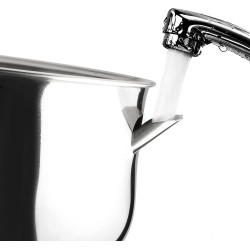 CAZO INOX PARA BAÑO MARIA 16X9 CM IBILI