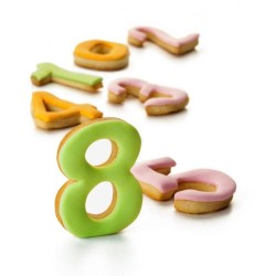 6 unidades de IBILI 794900 CORTAPASTAS NUMEROS