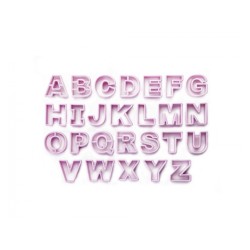 6 unidades de IBILI 794800 CORTAPASTAS ABECEDARIO