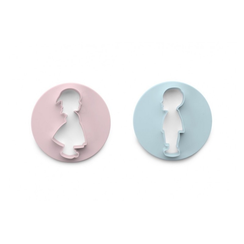 6 unidades de IBILI 789007 CORTAPASTAS CHICO+CHICA