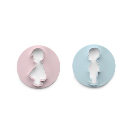 6 unidades de IBILI 789007 CORTAPASTAS CHICO+CHICA