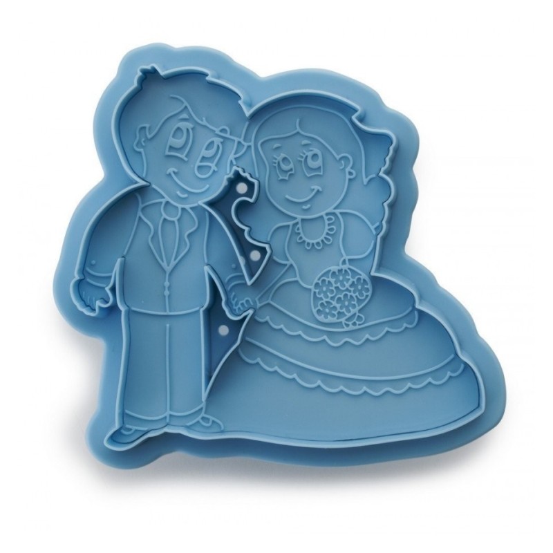 6 unidades de IBILI 795000 CORTAPASTAS CON EXPULSOR NOVIOS