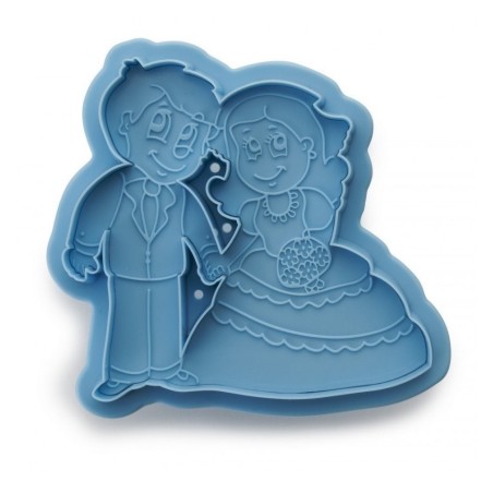 6 unidades de IBILI 795000 CORTAPASTAS CON EXPULSOR NOVIOS