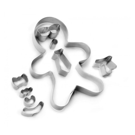 6 unidades de IBILI 794303 SET 9 CORTAPASTAS CHICO