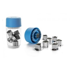 12 unidades de IBILI 794202 SET 8 CORTAPASTAS LINZER CLASICO