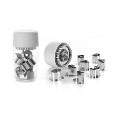 12 unidades de IBILI 794201 SET 9 CORTAPASTAS LINZER NUMEROS