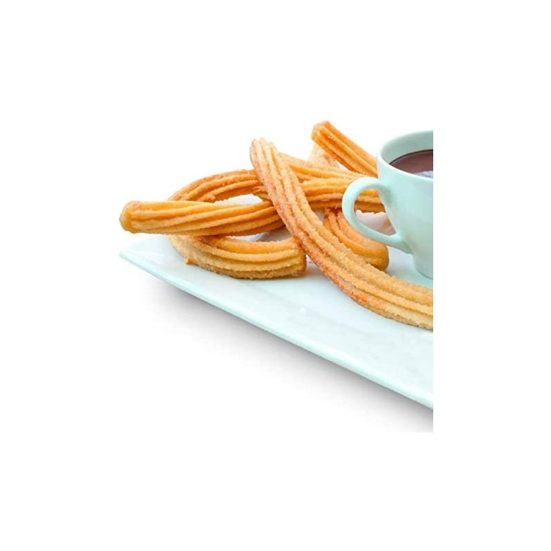 CHURRERA-MAQUINA DE PASTA CLASICA CON 20 DISCOS Y 6 BOQUILLAS DE IBILI 769500