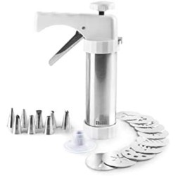 CHURRERA-MAQUINA DE PASTA CLASICA CON 20 DISCOS Y 6 BOQUILLAS DE IBILI 769500