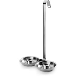 BUÑOLERA DOBLE INOX 17X17X26 CM 6 UNIDADES DE IBILI 712150