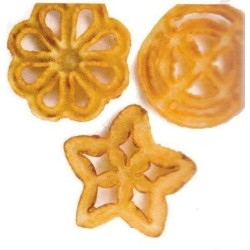 Set moldes rosetón buñuelos Ibili (12 sets) | Pastelería