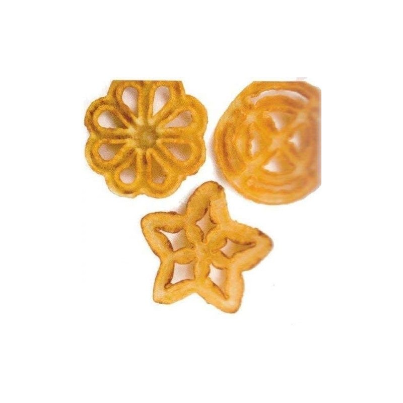 Set moldes rosetón buñuelos Ibili (12 sets) | Pastelería