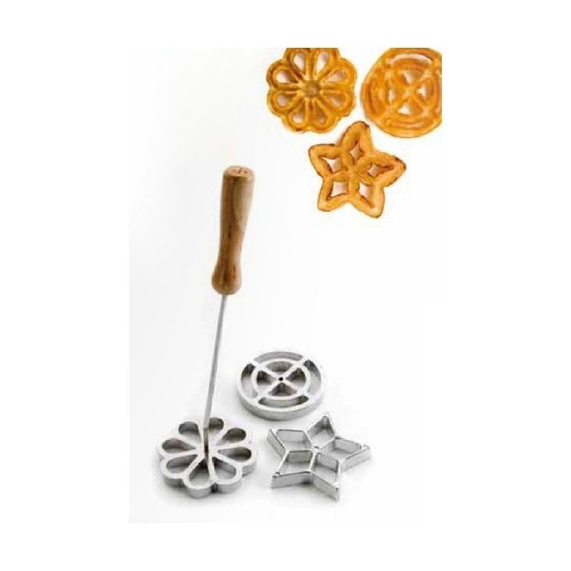 Set moldes rosetón buñuelos Ibili (12 sets) | Pastelería
