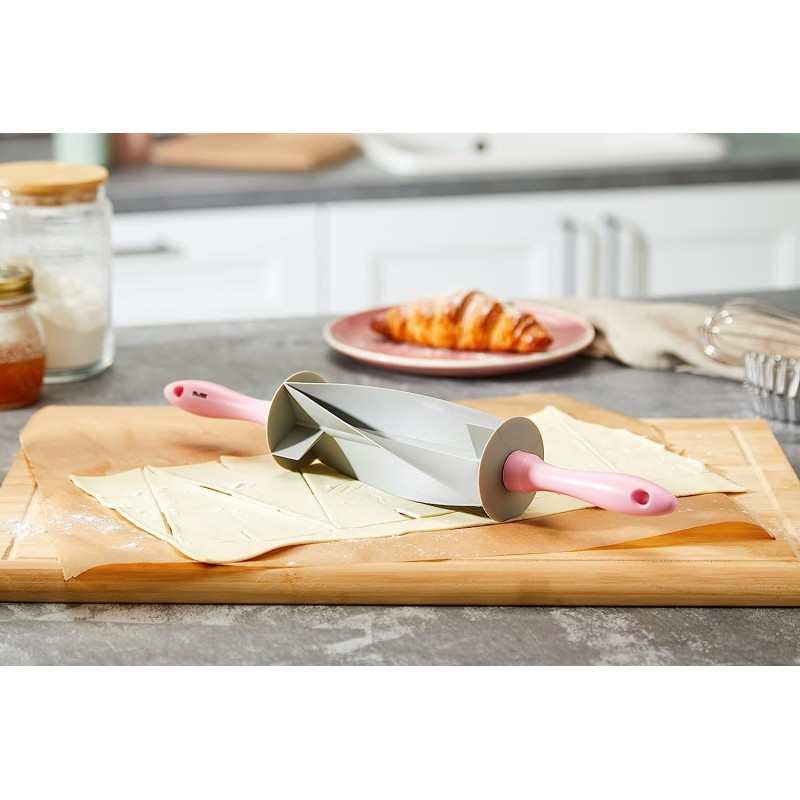 RODILLO CORTADOR DE CROISSANT 18X10 CM 6 UNIDADES DE IBILI 798100