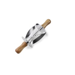 RODILLOS CORTADORES DE CROISSANT MINI 9X9 CM  6 UNIDADES DE IBILI 787701