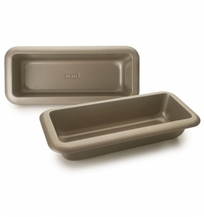 MOLDES CAKE GOLDEN CLASS 30X11X6.7 CM 6 UNIDADES DE IBILI 840230