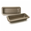 MOLDES CAKE GOLDEN CLASS 30X11X6.7 CM 6 UNIDADES DE IBILI 840230