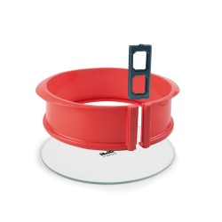 Molde desmontable Ø22,5 Ibili con base de vidrio | Repostería