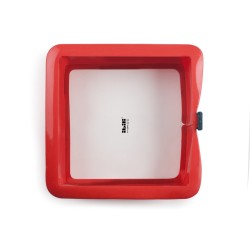 MOLDES DESMONTABLES SILICONA CUADRADOS CON BASE DE CRISTAL 25X25X7.5CM 2 UNIDADES DE IBILI 875800