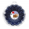 FLANEROS RIZADOS BLUEBERRY 22X8CM 1.6L 6 UNIDADES DE IBILI 870008