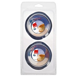 SETS 2 FLANERO INDIVIDUALES BLUEBERRY Ø8CM 0.18L 6 UNIDADES DE IBILI 870001